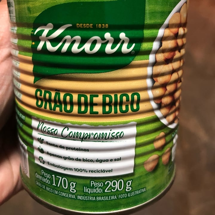 photo of Knorr Grão de bico shared by @cintiatondin on  09 May 2022 - review