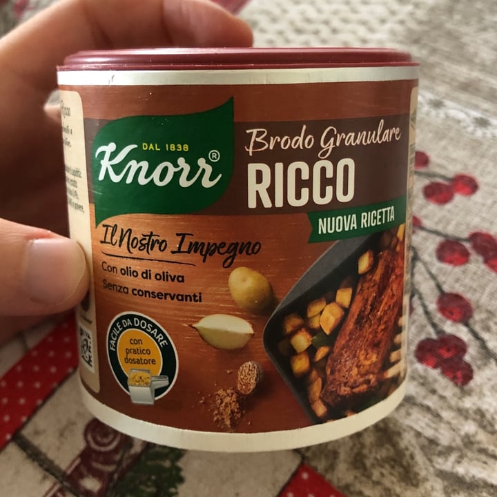 photo of Knorr Brodo granulare ricco shared by @giu343536 on  10 Mar 2022 - review