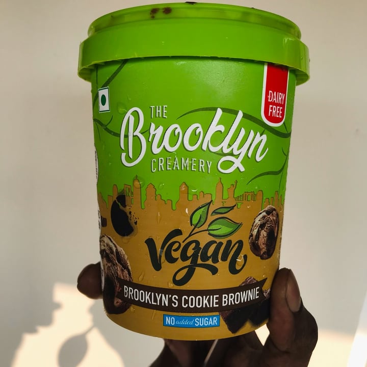 photo of The Brooklyn Creamery Cookie Brownie shared by @veganniran on  19 Feb 2022 - review