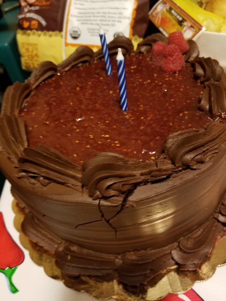 review photo of Whole Foods Market Vegan chocolate cake shared by @wellnesswize on 11 Nov 2018 - review