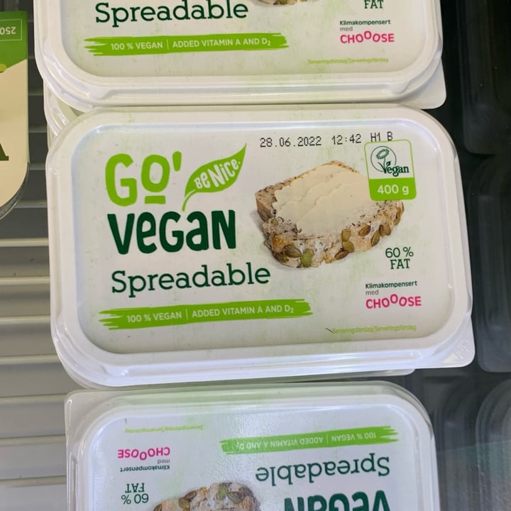 photo of go' vegan spreadable Butter shared by @patyklem on  26 Jun 2022 - review