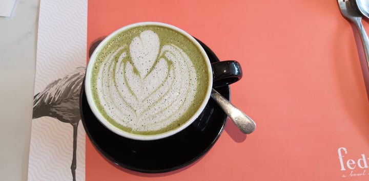 photo of Fedwell Citywalk Sudirman Matcha Soy Latte shared by @sendysuwito on  02 Jan 2020 - review