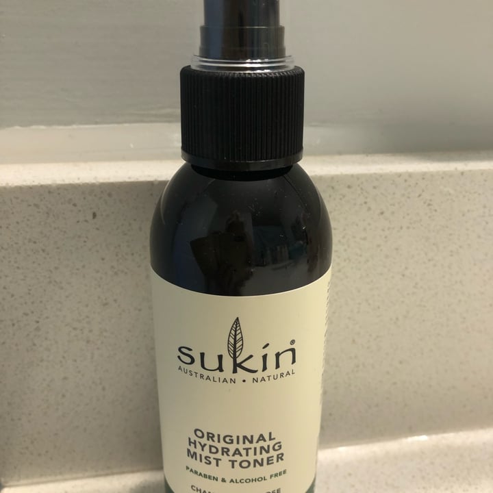 photo of Sukin Original Hydrating Mist Toner shared by @sueprozak on  01 Oct 2021 - review