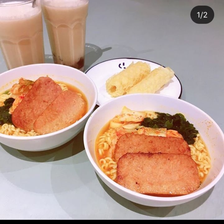 review photo of Kind Kitchen by Green Common Luncheon Kimchi Noodles shared by @veganyogiwendy on 27 Jun 2020 - review