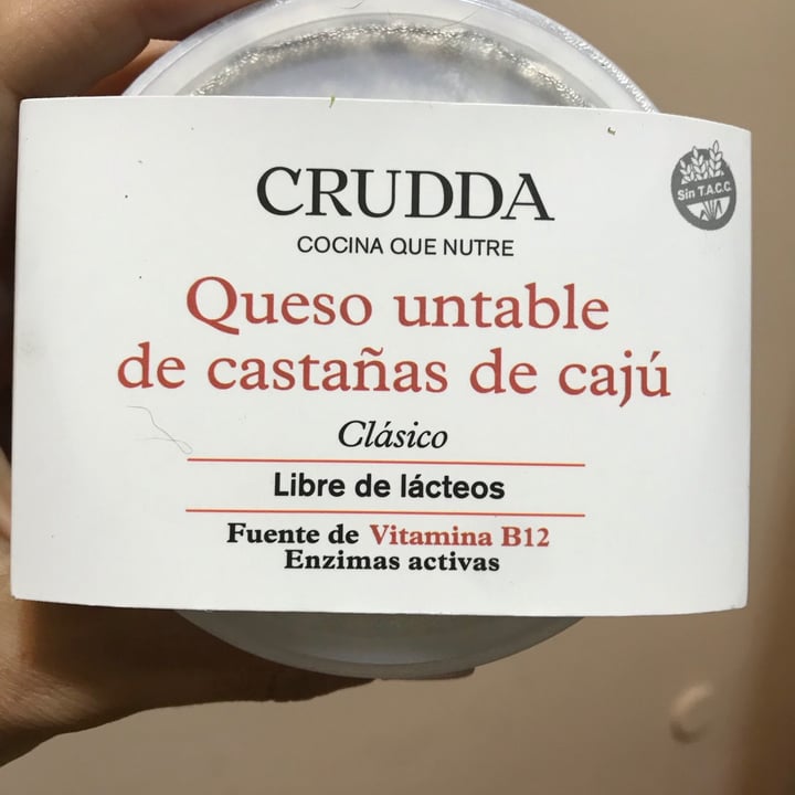 photo of Crudda Queso Untable de Castañas de Caju shared by @esteficasotti on  22 Mar 2021 - review
