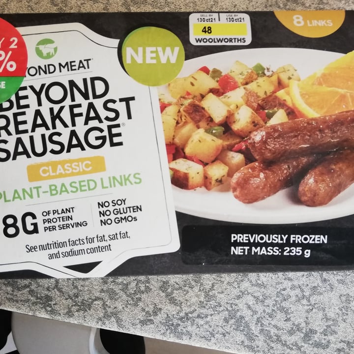 photo of Beyond Meat Beyond breakfast Sausage Classic  shared by @natasha1912 on  04 Nov 2021 - review