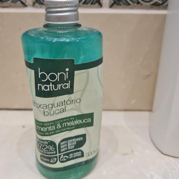review photo of Boni natural enxaguatório bucal shared by @rosangeladelmar on 25 Apr 2022 - review