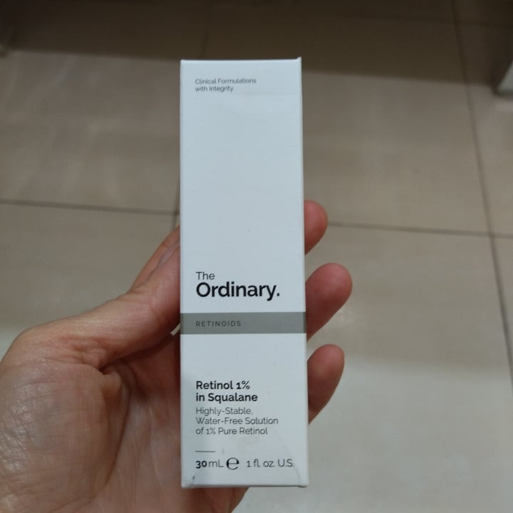 photo of The Ordinary Retinol 1% In Squalane shared by @picaravegz on  31 Jul 2021 - review