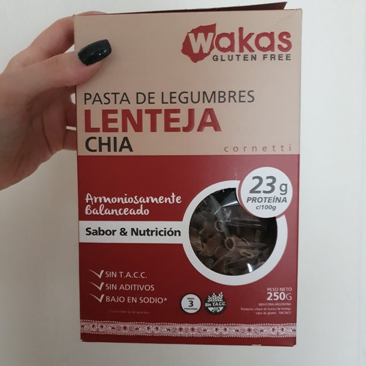 review photo of Wakas Pasta de Legumbres Lenteja y Chia shared by @mavimang on 17 Nov 2020 - review