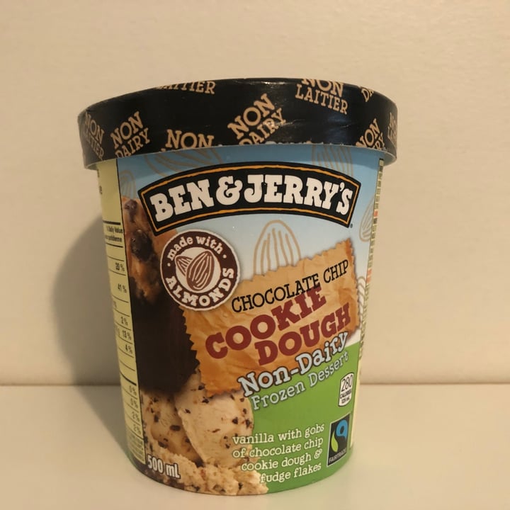 photo of Ben & Jerry's Chocolate Chip Cookie Dough Non-Dairy Frozen Dessert shared by @kinny on  03 Oct 2020 - review