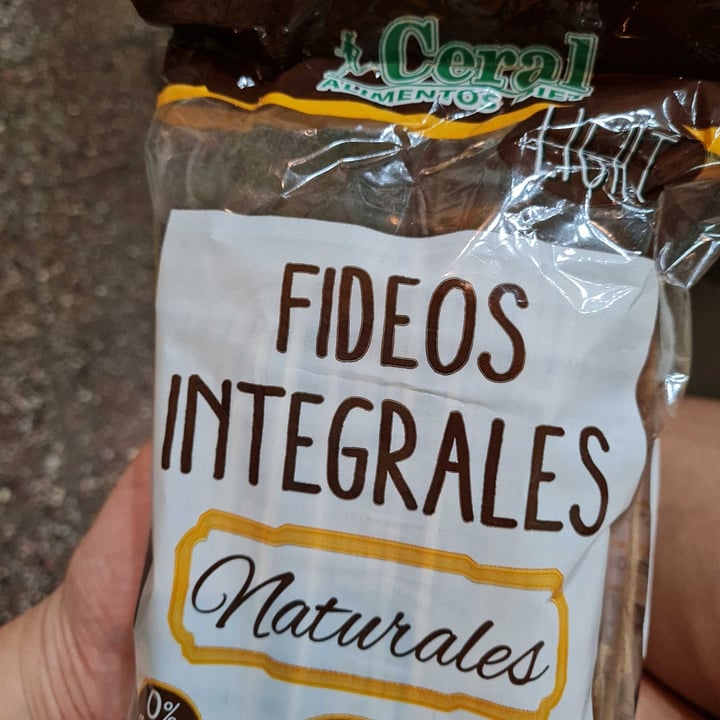 photo of Ceral Alimentos Diet Fideos Integrales Naturales shared by @camilxgar on  28 May 2021 - review