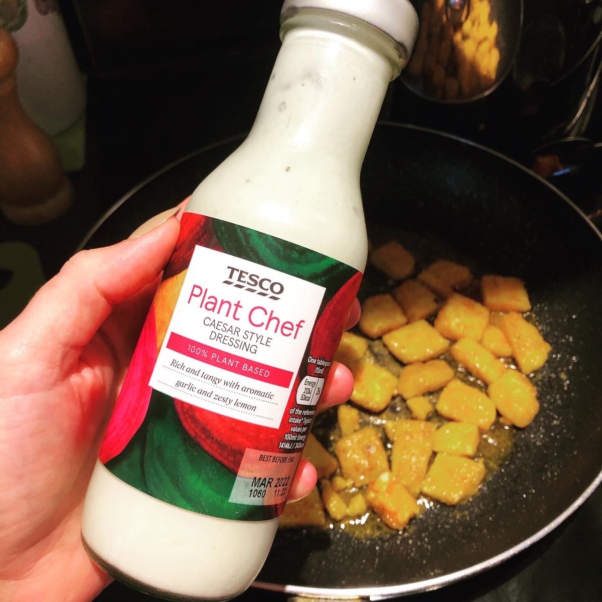 Tesco Plant Chef Caesar Style Dressing Reviews abillion