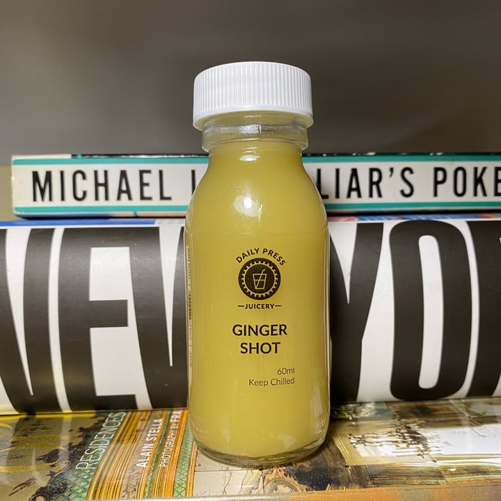 review photo of Daily Press Juicery Ginger Shot shared by @srgc on 15 Mar 2022 - review