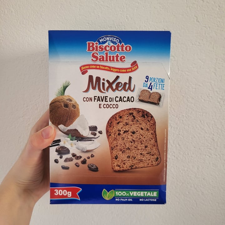 photo of Monviso Biscotto Salute Con Fave Di Cacao E Cocco shared by @saranicosia5 on  18 Mar 2022 - review