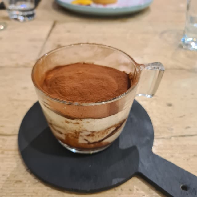 Foto del piatto “Tiramisù vegano”