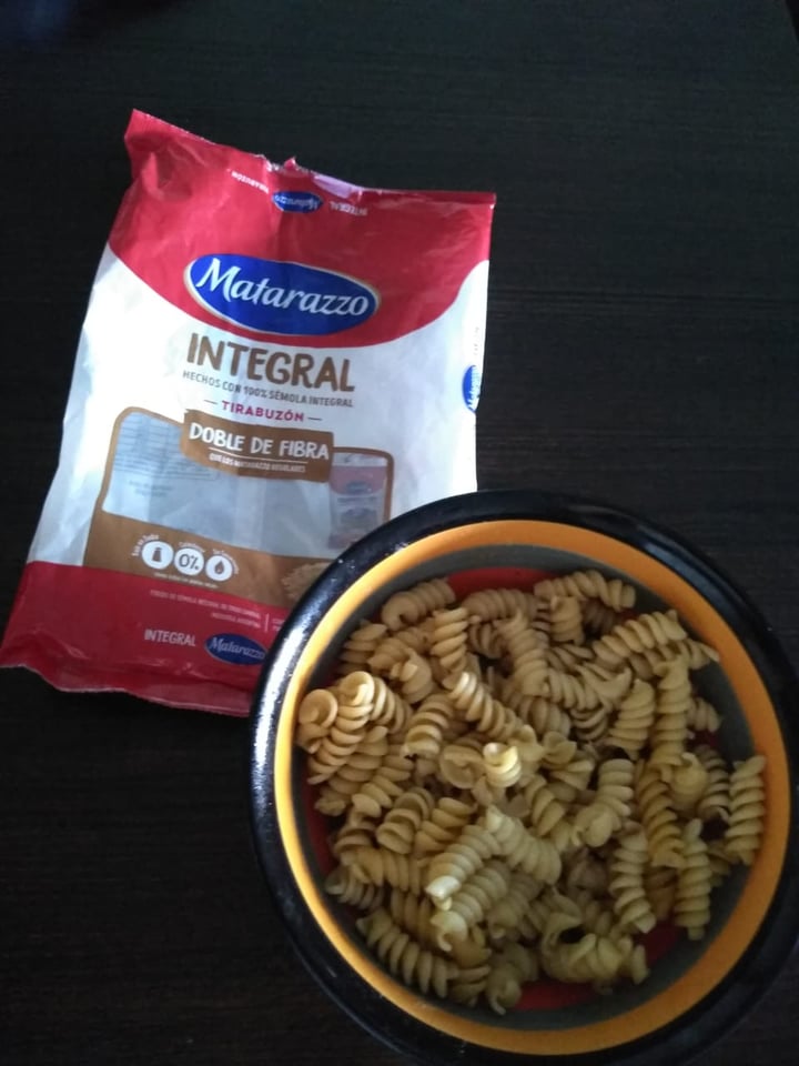 photo of Matarazzo Fideos Integrales Tirabuzón shared by @muriel on  27 Dec 2019 - review