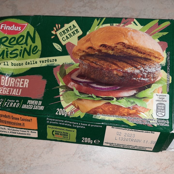 photo of Findus 2 Burger Vegetali shared by @tokiokeiko90 on  24 Mar 2022 - review