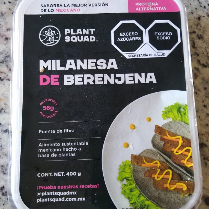 photo of Plant Squad Milanesa de berengena shared by @anasbernal94 on  12 Oct 2021 - review
