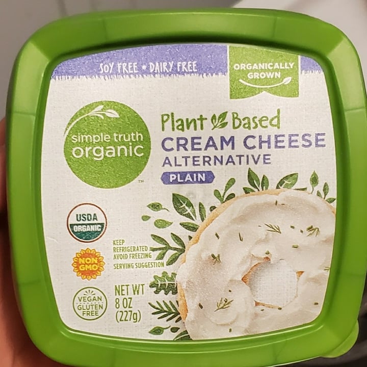 photo of Simple Truth Cream Cheese Alternative Plain shared by @brtjohns on  12 Nov 2020 - review