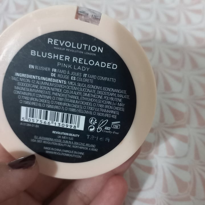 photo of Revolution Beauty Blusher reloaded shared by @agataa00 on  07 Sep 2022 - review