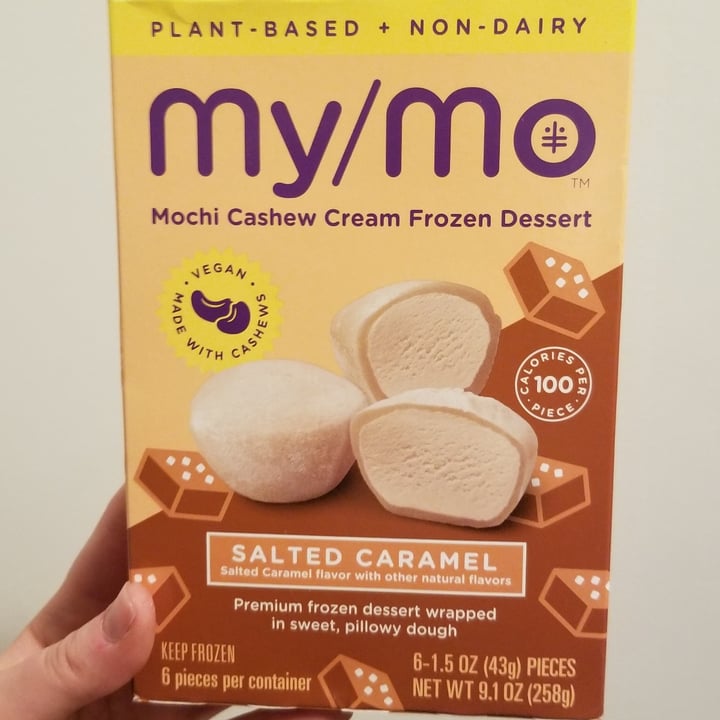 photo of My/Mo Mochi Cashew Cream Frozen Dessert Salted Caramel shared by @jonedoe007 on  05 Mar 2021 - review