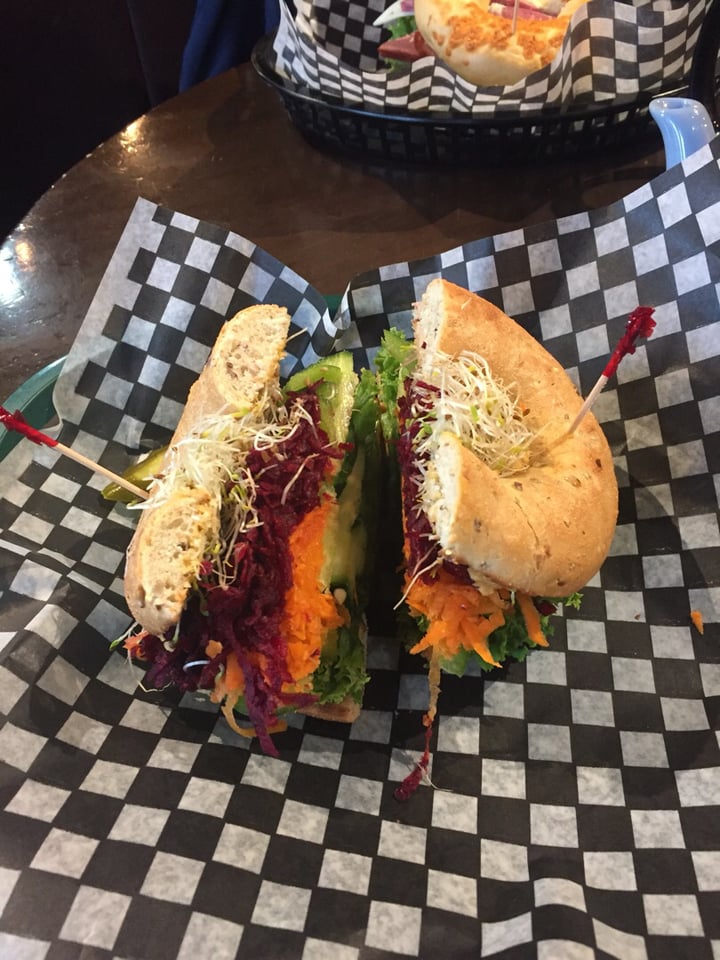 review photo of Rocky Mountain Bagel Co Vegan Bagel shared by @mackenzievan on 17 Sep 2019 - review