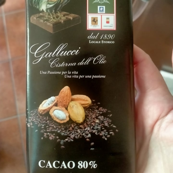 photo of Mario Gallucci Cioccolato fondente 80% shared by @claudia2 on  08 Jan 2023 - review