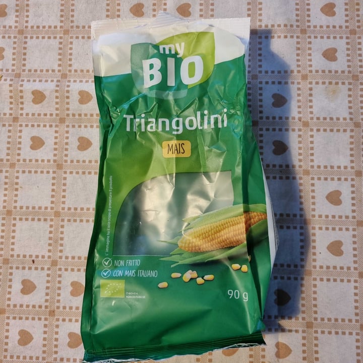 photo of Penny market Triangolini di mais shared by @vero10 on  02 Apr 2022 - review