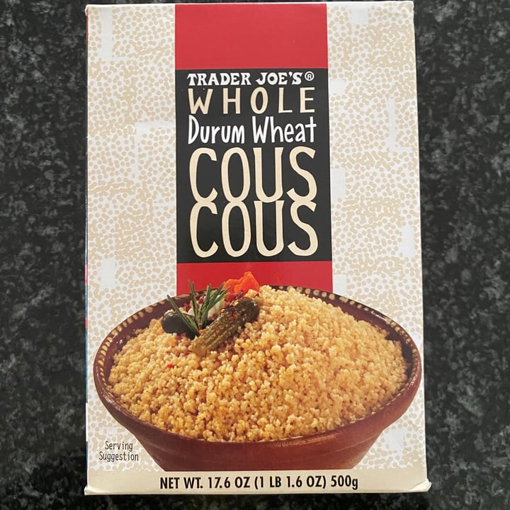 photo of Trader Joe's Whole Durum Wheat Cous Cous shared by @heavenorspace on  13 Jun 2020 - review