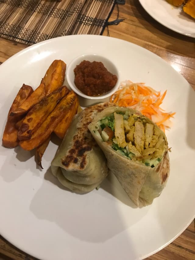 Photo of the dish “Jerusalem mix wrap”