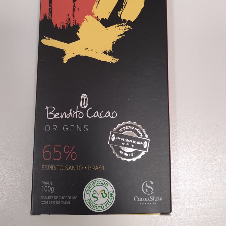 photo of Bendito Cacao Bendito Cacao Origens 65% shared by @jannainalima on  08 May 2022 - review
