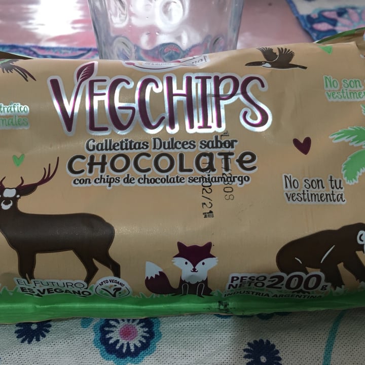 photo of Un Rincón Vegano Vegchips Galletitas Dulces sabor Chocolate shared by @shim on  29 Oct 2020 - review