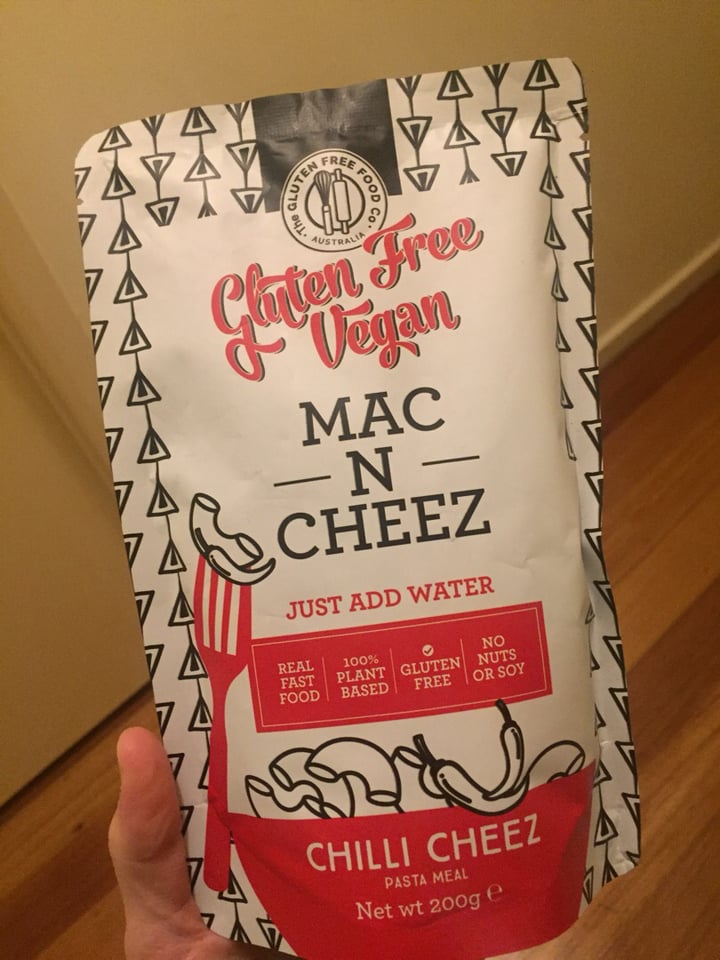 photo of The Gluten Free Food Co. Mac & Cheez - Chilly cheez shared by @breebree on  15 Aug 2019 - review