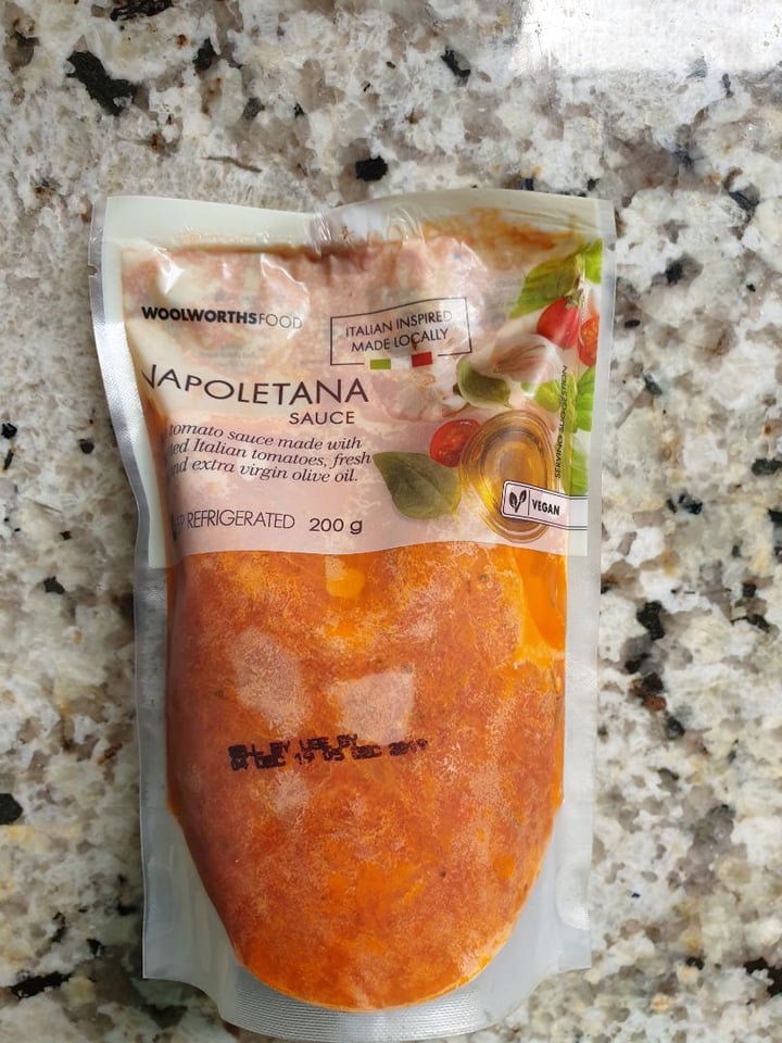 photo of Woolworths Food Napoletana sauce shared by @tilana85 on  17 Mar 2020 - review
