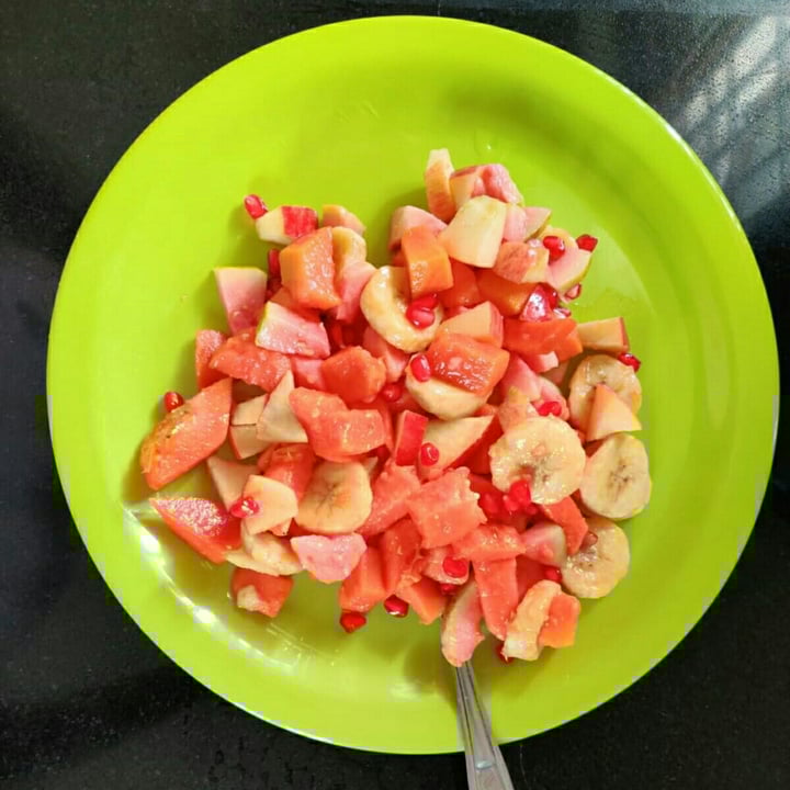 photo of Homemade Cravings Fruits Salad shared by @dineshadvik on  12 Oct 2020 - review