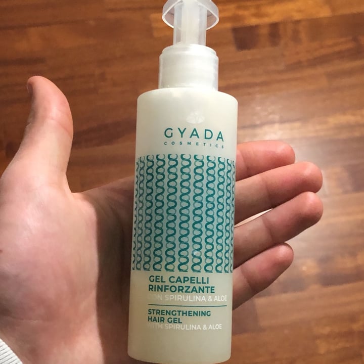 review photo of Gyada Cosmetics Gel capelli con spirulina e aloe shared by @matteomaga on 17 Apr 2022 - review
