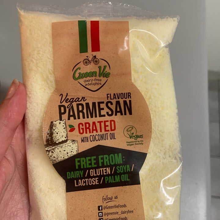 photo of GreenVie Foods Parmesan grated shared by @ashleyandsailah on  19 Aug 2021 - review