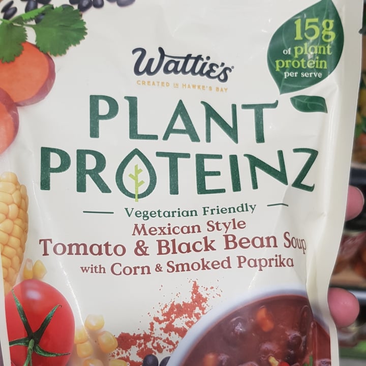 photo of Wattie's Plant Proteinz Mexican Style Tomato and Black Beans shared by @marizomer on  15 Jun 2022 - review