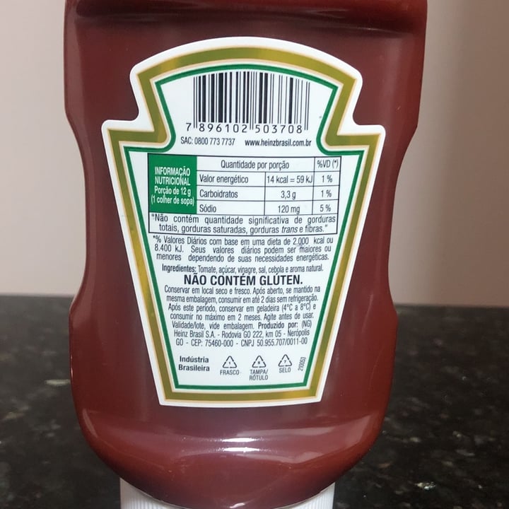 photo of Heinz Tomato Ketchup shared by @dmbraga on  14 May 2022 - review