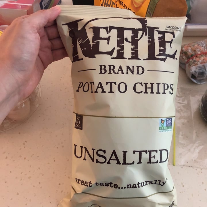 photo of Kettle Unsalted Potato Chips shared by @ginger-t on  30 Nov 2020 - review