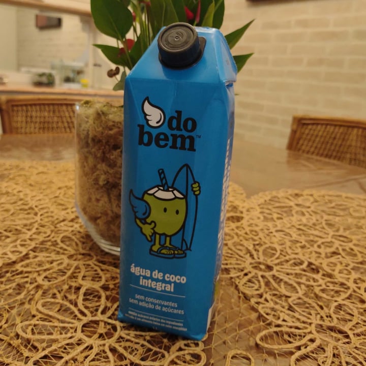 photo of Do bem Agua de Côco Integral shared by @fasimao on  14 Oct 2022 - review