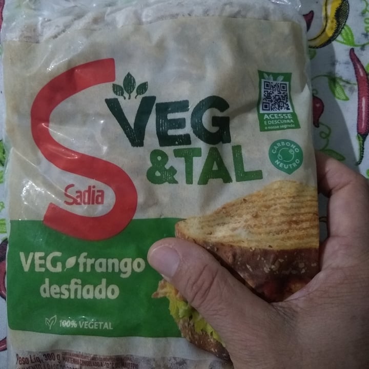 photo of Sadia Frango Desfiado Veg & Tal shared by @72drica on  26 Apr 2022 - review