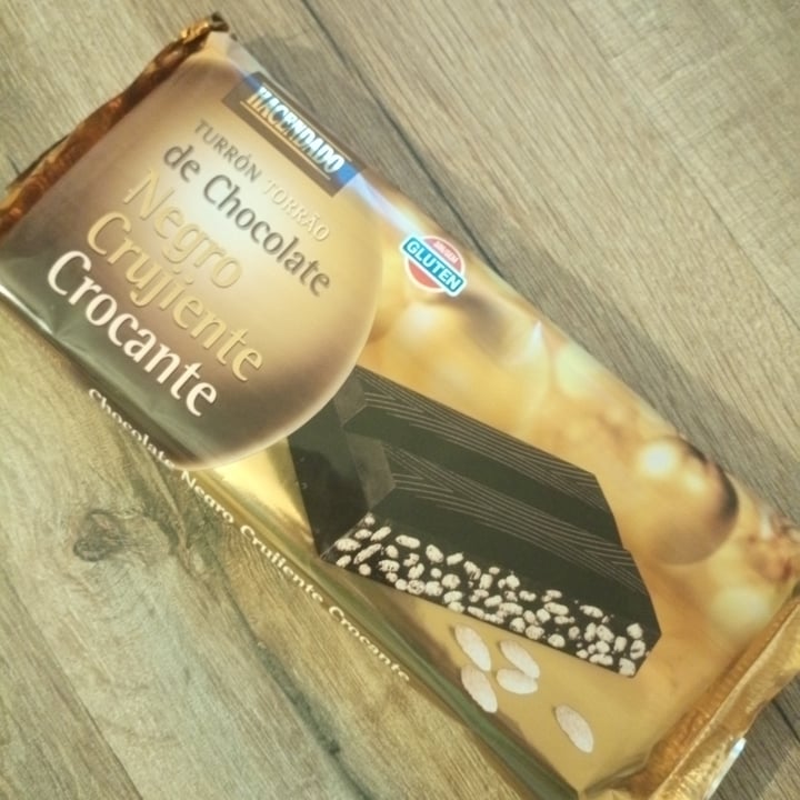 photo of Hacendado Turrón De Chocolate Negro Crocante shared by @alexrod on  15 Dec 2022 - review