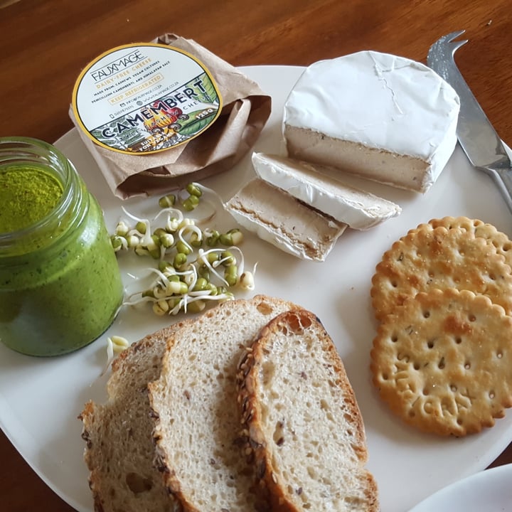 photo of Fauxmage Camembert-Style Cashew Cheese shared by @lizadewet on  07 Oct 2020 - review