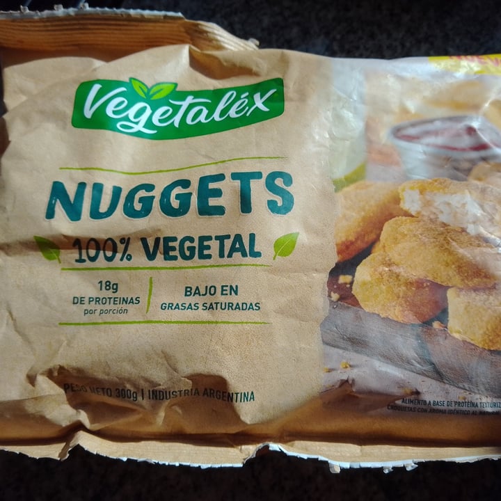 photo of Vegetalex Nuggets 100% vegetal shared by @cafexito on  08 Oct 2021 - review