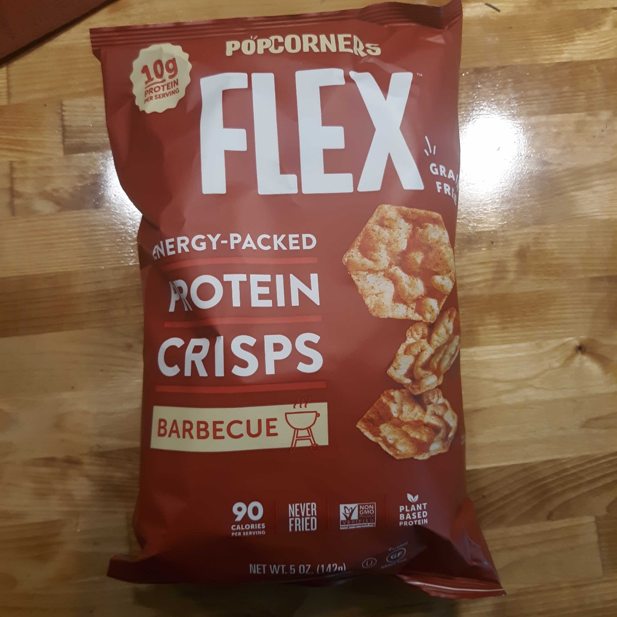 PopCorners popcorners flex protein crisps BBQ flavour Reviews abillion