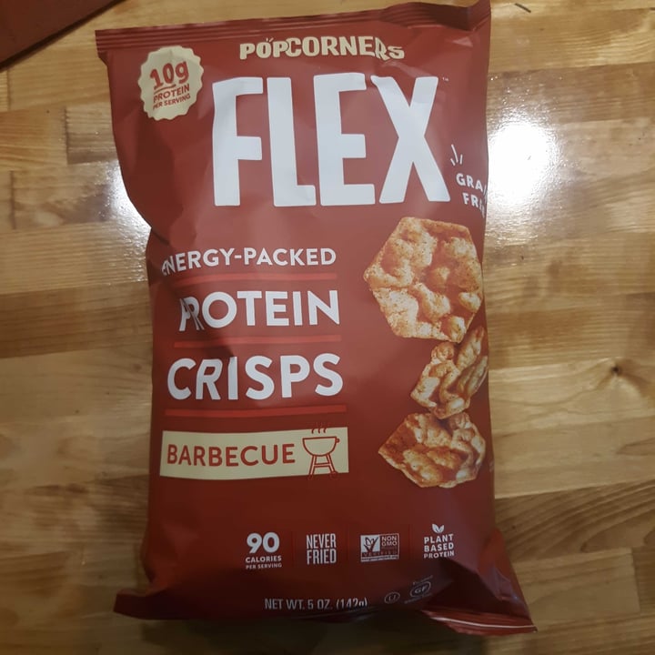 photo of PopCorners popcorners flex protein crisps BBQ flavour shared by @mikensarahwfpb4life on  16 Dec 2020 - review
