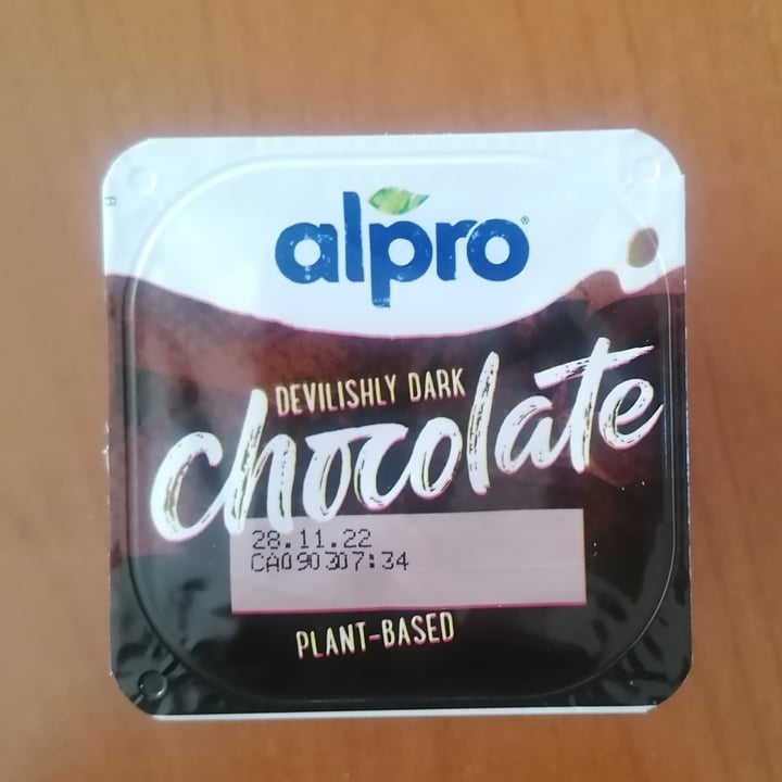 review photo of Alpro Devilishly Dark Chocolate Plant-based Dessert shared by @julesss7390 on 12 May 2022 - review