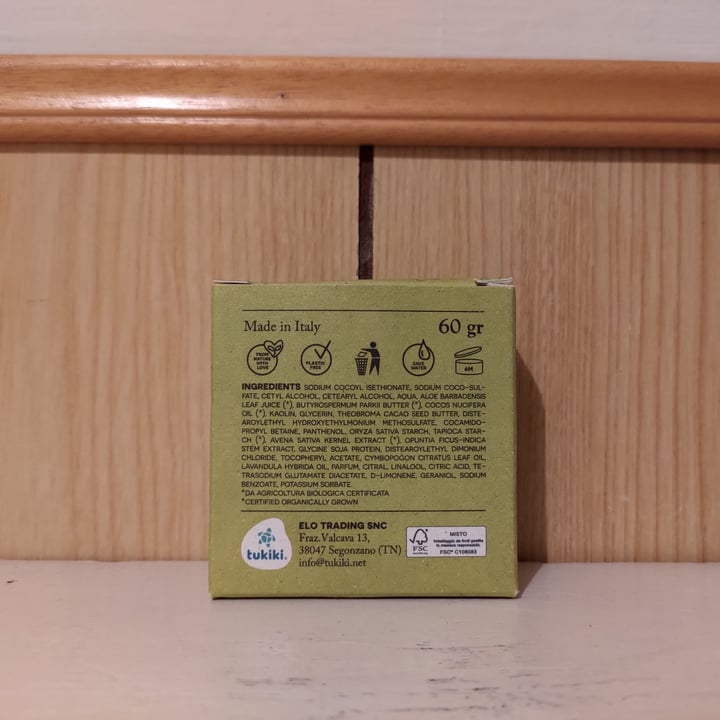 review photo of Tukiki Shampoo Solido Avena E Fico D'india shared by @imstiv on 08 Dec 2021 - review