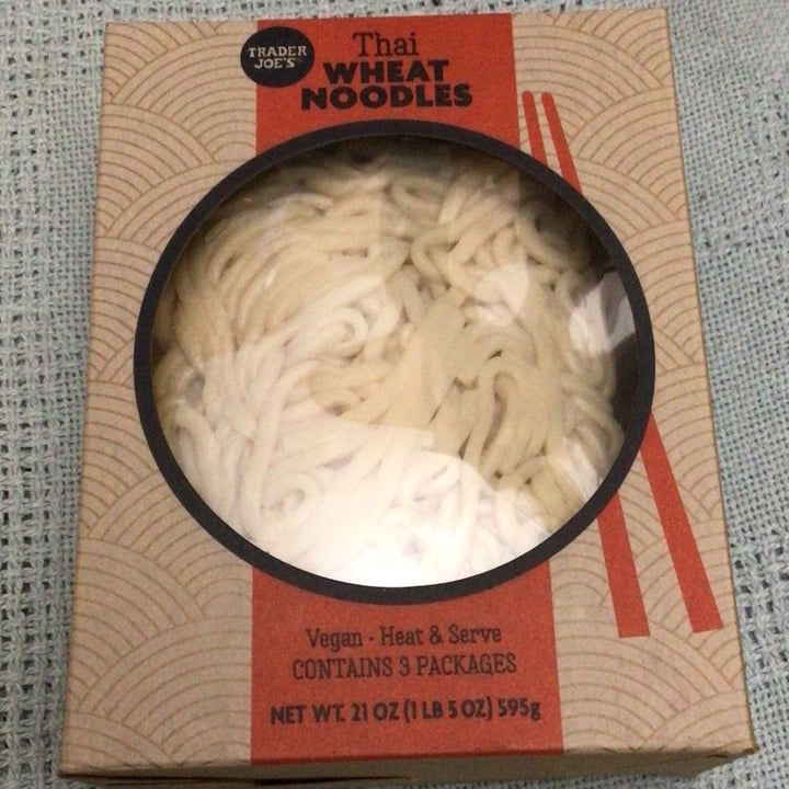 photo of Trader Joe's Thai Wheat Noodles shared by @rickydoc on  04 May 2022 - review